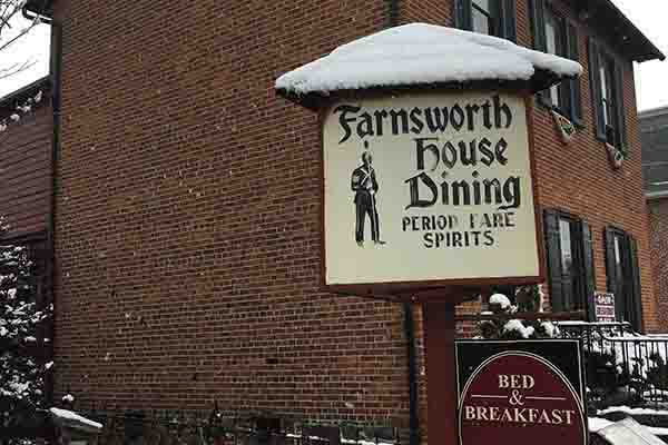 Farnsworth House Inn Restaurant and Sweney’s Tavern